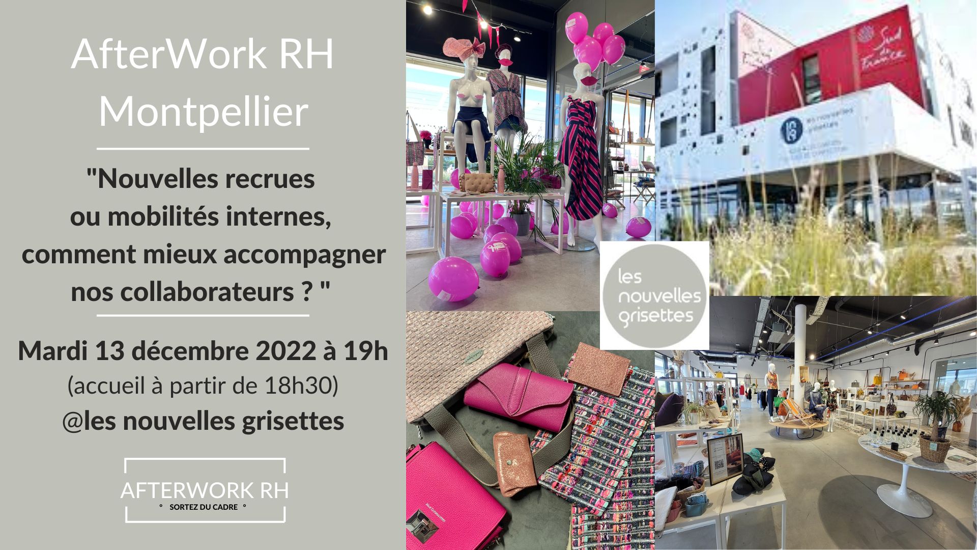 AfterWork RH Montpellier - décembre 22 - nouvelel recrues ou mobilités internes, comment mieux accompagner nos collaborateurs ?