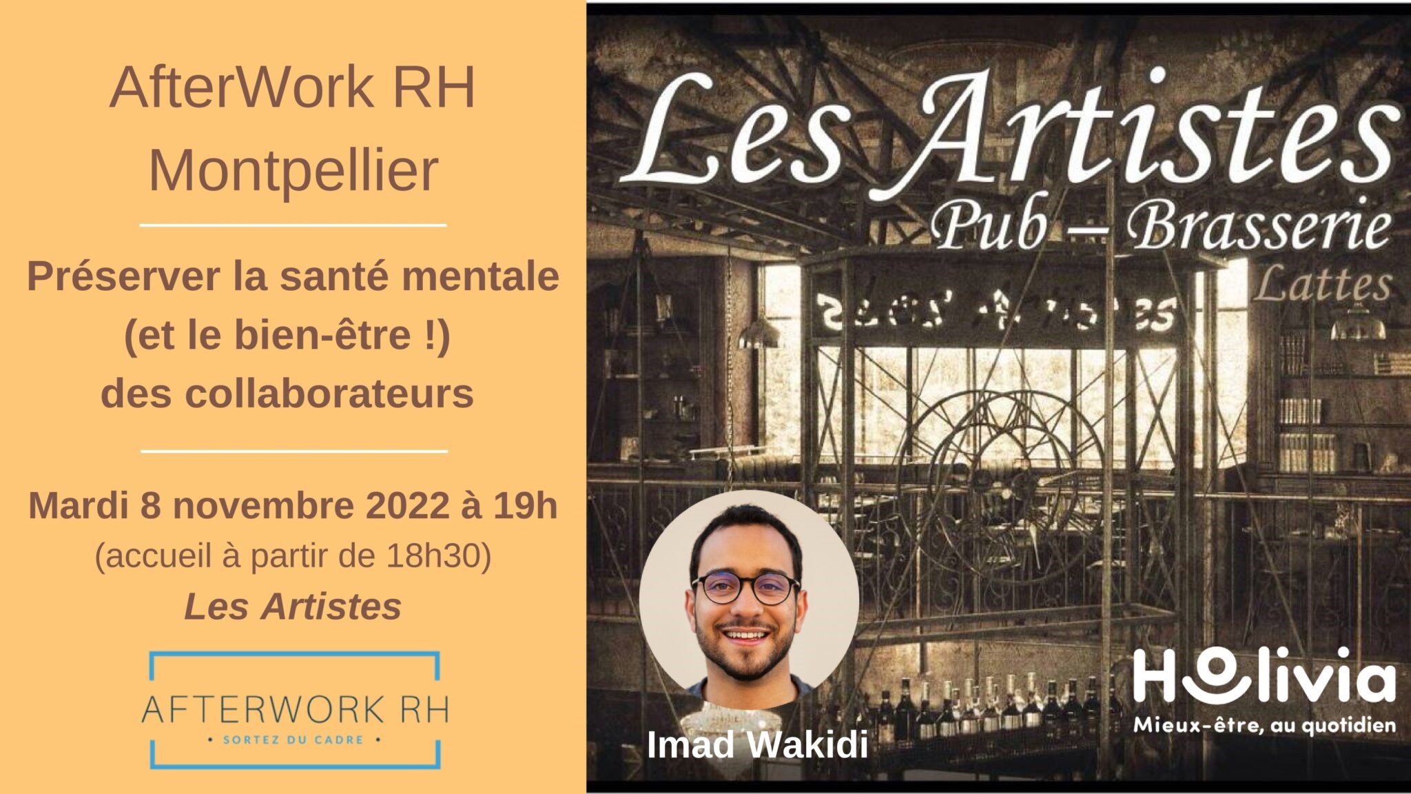 AfterWork RH Montpellier novembre 2022 - Santé mentale en entreprise