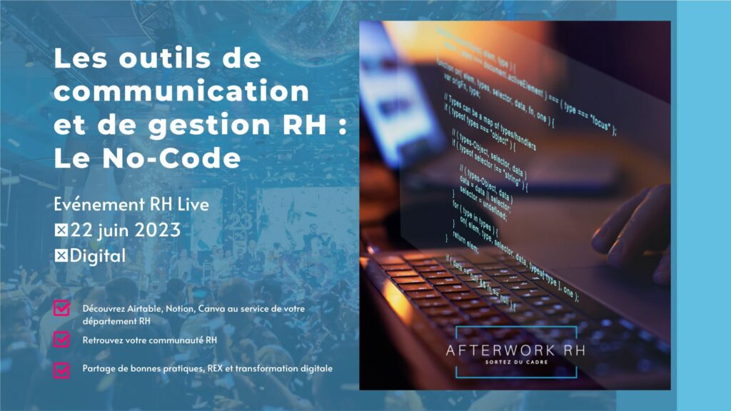 Les outils de communication et de gestion RH : Le No-Code.