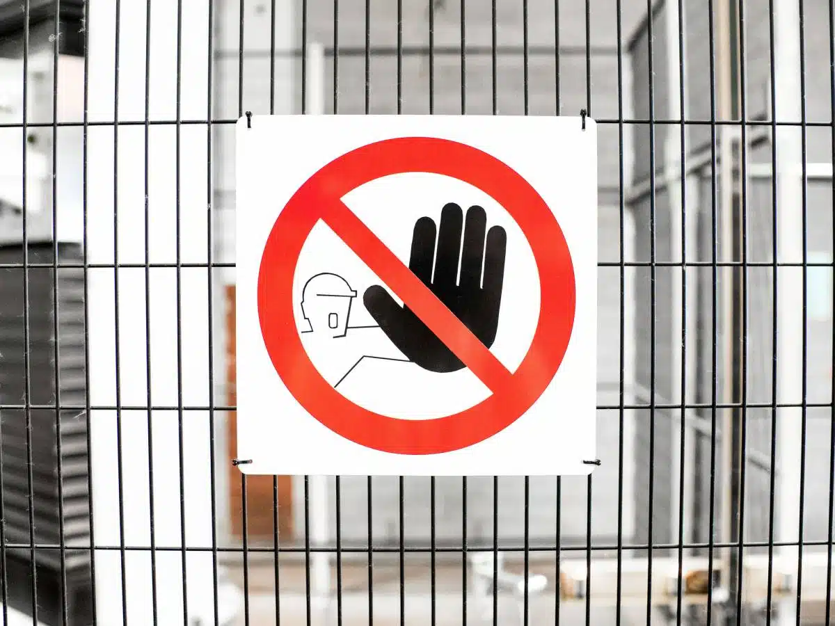 img comment identifier les zones interdites sur votre lieu de travail